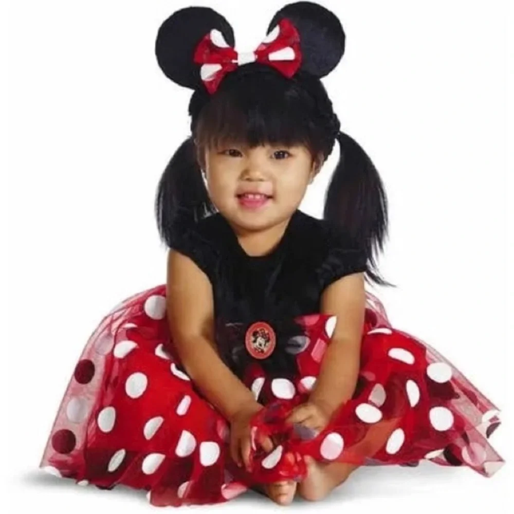 Disney Red and White Polka Dot Mouse Costume - Picture 5 of 14